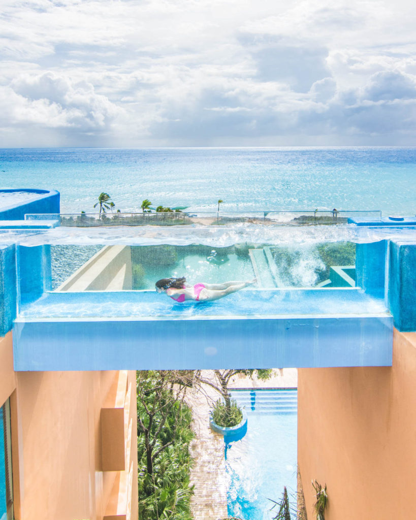 Adults only pool at Hotel Xcaret Mexico