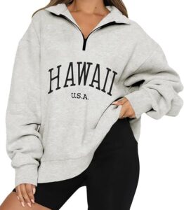 Hawaii half-zip sweatshirt